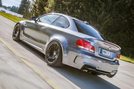 TJ-BMW Einser M Coupé V10, Heckansicht