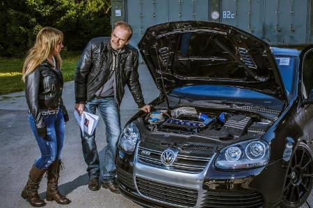 BTRS-VW Golf R32, Motorhaube