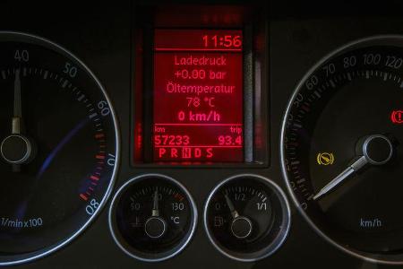 BTRS-VW Golf R32, Rundinstrumente