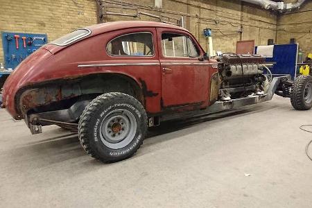 Volvo PV544 Tank mit Panzermotor