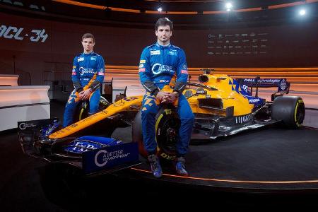 Lando Norris & Carlos Sainz - McLaren - Formel 1 - 2019