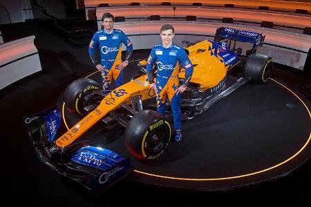 Lando Norris & Carlos Sainz - McLaren - Formel 1 - 2019