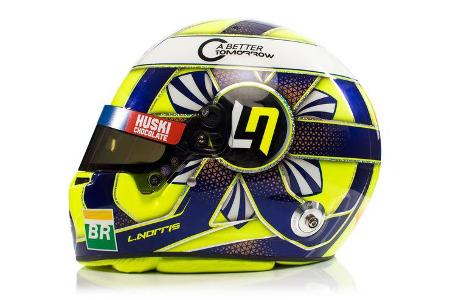 Helm Lando Norris - McLaren - F1 2019