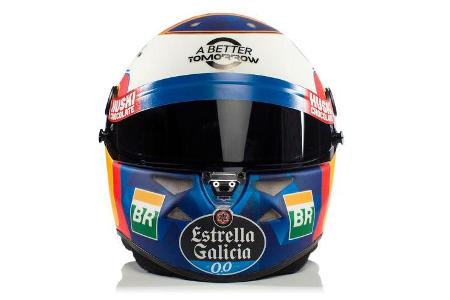 Helm Fernando Alonso - McLaren - F1 2019