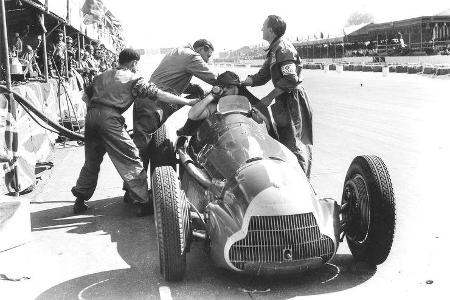 Juan Manuel Fangio - Alfa Romeo 158 - GP England 1950