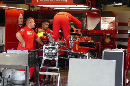 Ferrari - GP England - Silverstone - Donnerstag - 11.07.2019