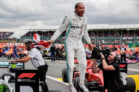 Lewis Hamilton - Mercedes - GP England 2019 - Silverstone - Rennen