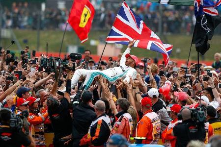 Lewis Hamilton - Mercedes - GP England 2019 - Silverstone - Rennen