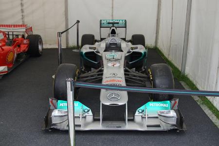 2011er Mercedes MGP W02