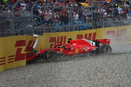 Sebastian Vettel - Ferrari - GP Deutschland 2018 - Rennen