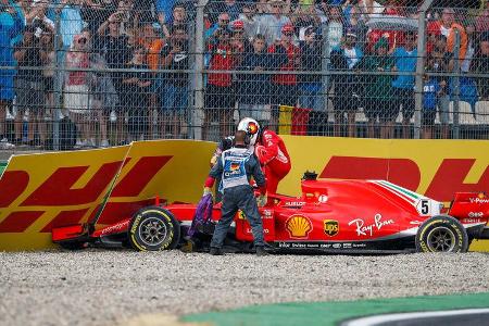 Sebastian Vettel - Ferrari - GP Deutschland 2018 - Rennen