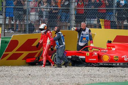 Sebastian Vettel - Ferrari - GP Deutschland 2018 - Rennen