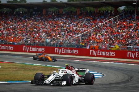Charles Leclerc - Sauber - GP Deutschland 2018 - Rennen