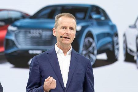 VW Vorstandsvorsitzender Herbert Diess