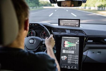 ZF Zweigang-Getriebe für Elektroautos