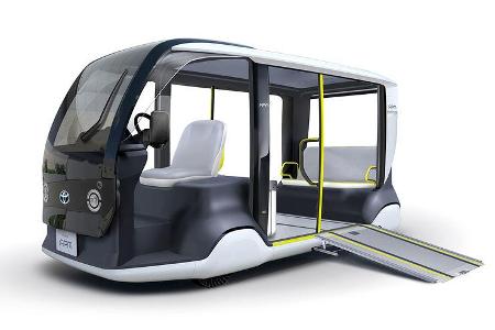 Toyota Mobilitätsfahrzeug APM Tokio 2020