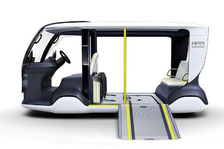 Toyota Mobilitätsfahrzeug APM Tokio 2020