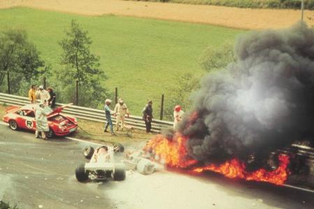 Niki Lauda - Feuer Unfall auf der Nordschleife