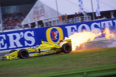 Feuer am Minardi - Marc Gene