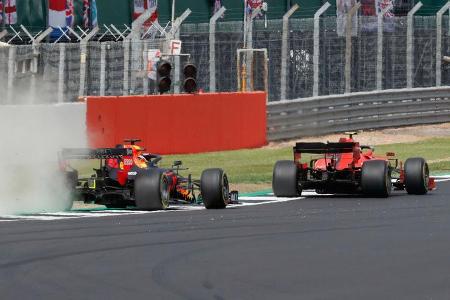 Verstappen - Leclerc - GP England 2019 - Silverstone