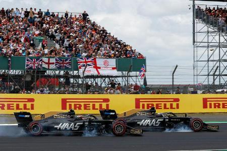Magnussen - Grosjean - GP England 2019 - Silverstone