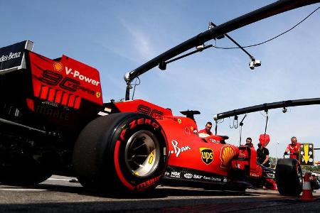 Sebastian Vettel - Ferrari - Formel 1 - GP Deutschland - Hockenheim 2019