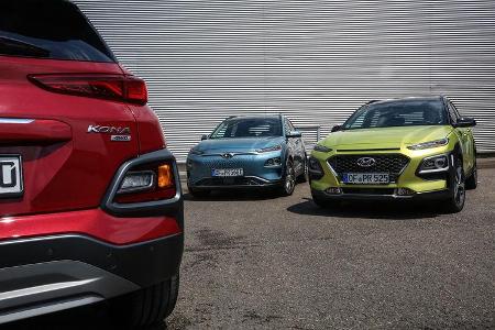 Hyundai Kona Benzin, Diesel, Elektro, Exterieur