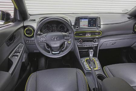 Hyundai Kona Benzin, Interieur