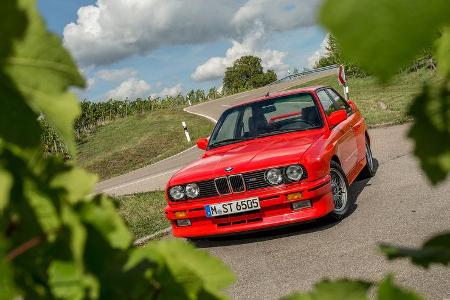 BMW M3, Baureihe E30, Frontansicht BMW M3, Baureihe E30, Frontansicht