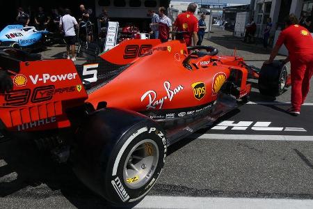 Ferrari - Formel 1 - GP Deutschland - Hockenheim - 25. Juli 2019