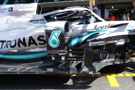 Mercedes - Retro-Lackierung - GP Deutschland 2019