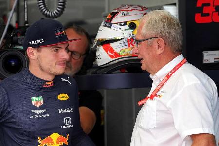 Max Verstappen - Helmut Marko - Red Bull - GP Deutschland 2019 - Hockenheim - Qualifying