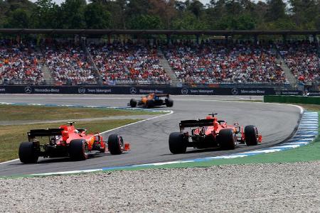 Leclerc - Vettel - Ferrari - GP Deutschland 2019 - Hockenheim - Qualifying