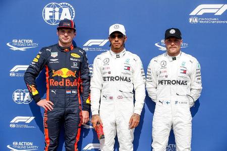 Verstappen - Hamilton - Bottas - GP Deutschland 2019 - Hockenheim - Qualifying