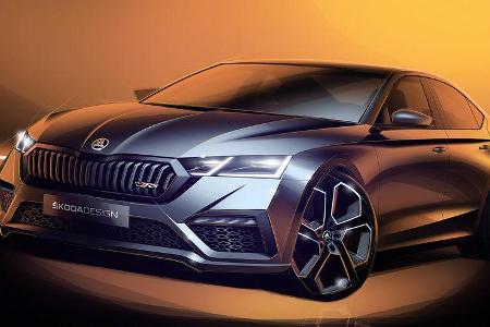 Skoda Octavia RS iV Teaser