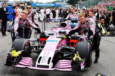 Sergio Perez - Force India - Formel 1 - GP Italien - 02. September 2018