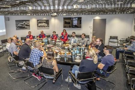 Citroen Leser Test Drive, Konferenzraum