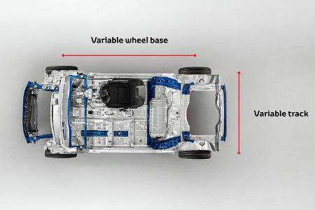 09/2019, Toyota-Kleinwagenplattform GA-B