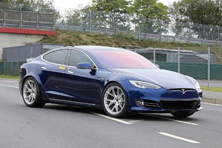 Tesla Model S Nordschleifenrekordversuch