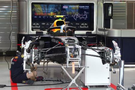 Red Bull - Reifen - GP Singapur - Formel 1 - Donnerstag - 19.9.2019