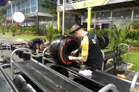 Renault - GP Singapur - Formel 1 - Mittwoch - 18.09.2019