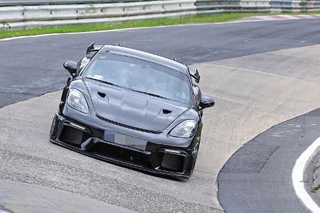 Erlkönig Porsche 718 Cayman GT4 RS