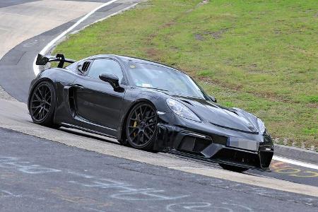 Erlkönig Porsche 718 Cayman GT4 RS