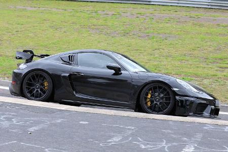 Erlkönig Porsche 718 Cayman GT4 RS