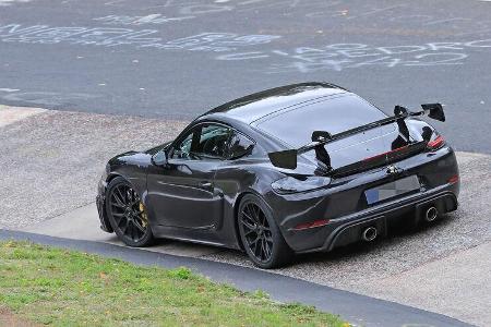 Erlkönig Porsche 718 Cayman GT4 RS