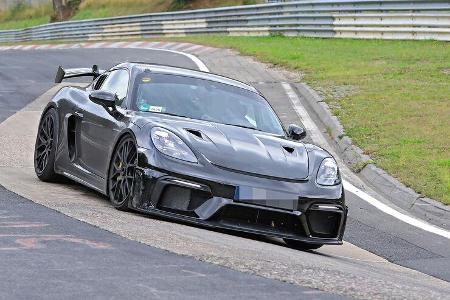 Erlkönig Porsche 718 Cayman GT4 RS