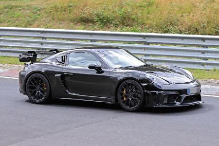 Erlkönig Porsche 718 Cayman GT4 RS