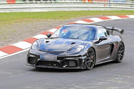 Erlkönig Porsche 718 Cayman GT4 RS