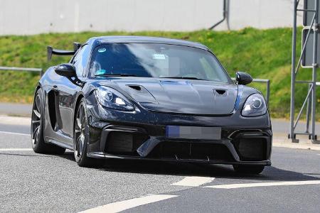 Erlkönig Porsche 718 Cayman GT4 RS