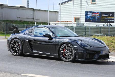 Erlkönig Porsche 718 Cayman GT4 RS